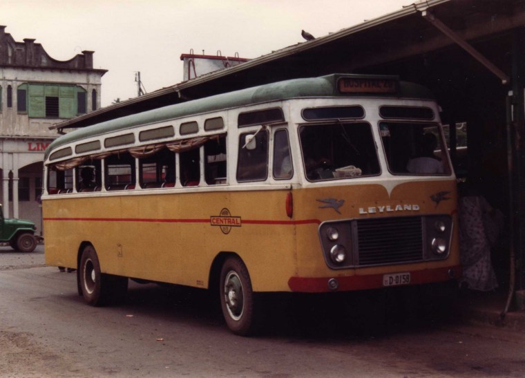 &quot;Caringbah Bus'' Leyland ? of Central Bus Co. rego DO 158