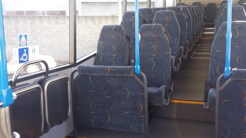 Semi-coach seating WITH seat-belts