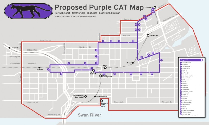 Purple CAT Route