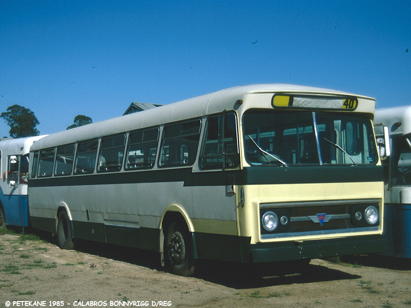 Ex m/o ?
One of several AEC Reliance 590 /CVIs that Calabro’s purchased from Nevilles at Casula. Calabro regos included m/o 4934 and m/o 5940. Seen here in 1985.
Keywords: denairphoto aec_reliance