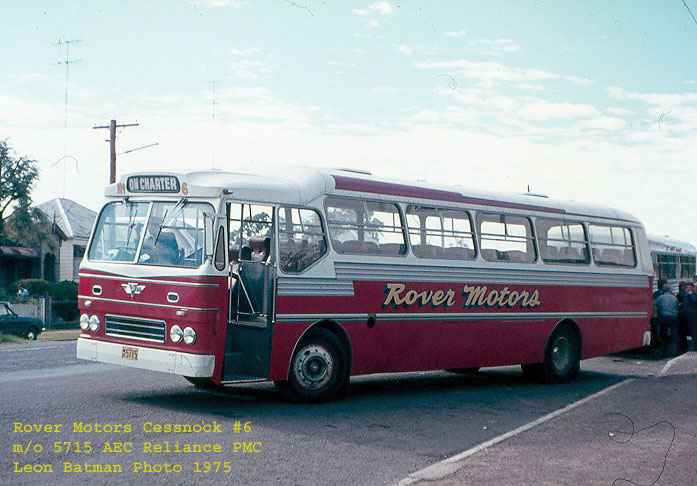 m/o 5715
Rover Motors, Cessnock (6) AEC Reliance/PMC in 1975,
Keywords: batmanphoto AEC_reliance pmc