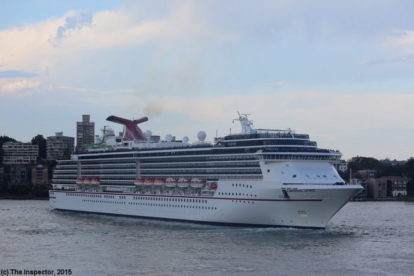 Carnival Spirit
Carnival Cruise Lines vessel at Circular Quay 9/12/2015.
Keywords: inspectorphoto ferries