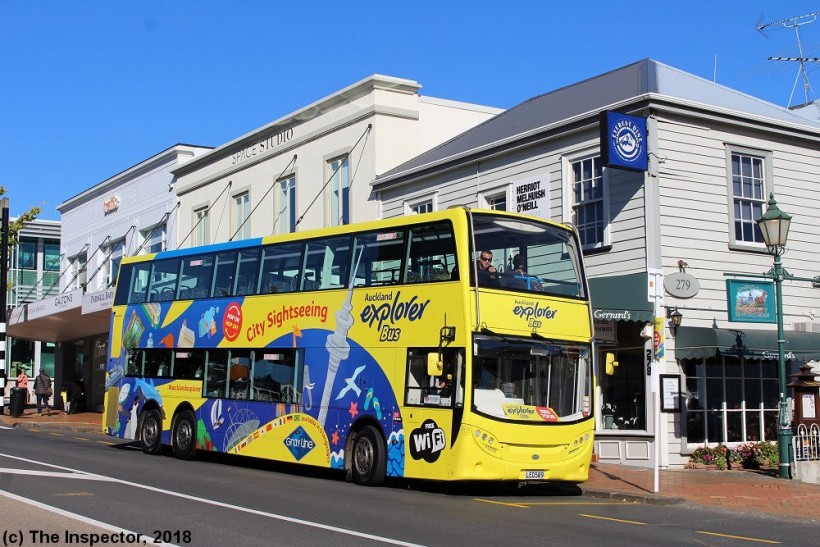 LED 509
Ritchies Transport Holdings (1131) Alexander Dennis Enviro 500'/Xhuhaii Granton ADL in Auckland on the Auckland Explorer 9/6/2018.
Keywords: inspectorphoto newzealandbus alexander_dennis_enviro