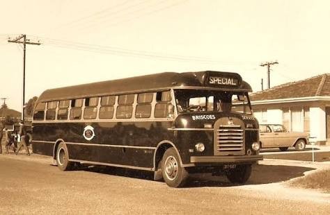 Briscoes Motor Service bus. Not my photo