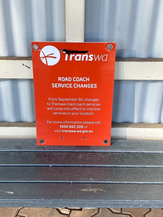 now THIS is something new, with no info as yet on the Transwa site