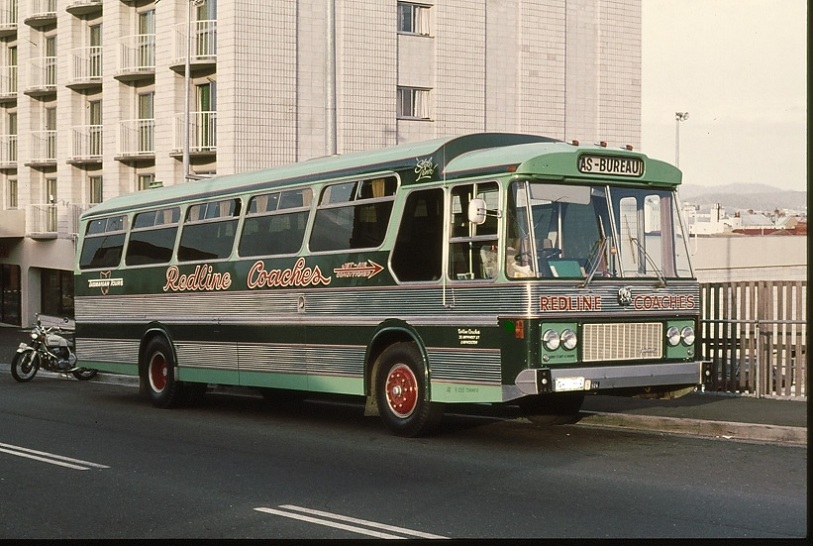 So let's test Stevie out! WHAT is the # of THIS Ansair Bedford of Redline Coaches??