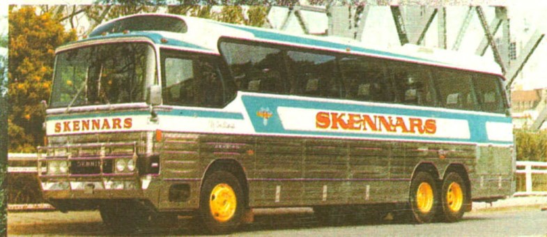 A Denning Jumbo of Skennars.From a Truck &amp; Bus Advert advertising the Denning Jumbo.